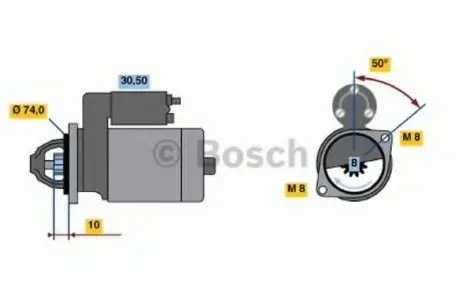 Стартер BOSCH 0 986 014 371