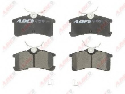 Комплект тормозных колодок, дисковый тормоз ABE C22021ABE (фото 1)