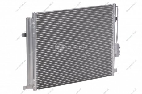 Радиатор кондиционера с ресивером Hyundai Santa Fe (12-) 2.0CRDi/2.2CRDi МКПП/АКПП LUZAR LRAC 0821