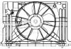 Електровентилятор охолодження з кожухом Toyota Corolla (07-)/Auris (09-) 1.4i/1.6i LUZAR LFK 1914 (фото 3)