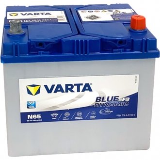 Акумулятор 6 CT-65-R Blue Dynamic EFB VARTA 565501065 (фото 1)