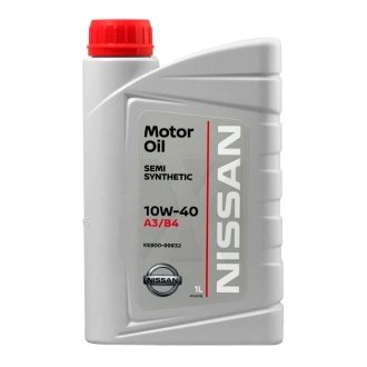 Олива моторна Motor Oil 10W-40, 1 л NISSAN Ke90099932 (фото 1)