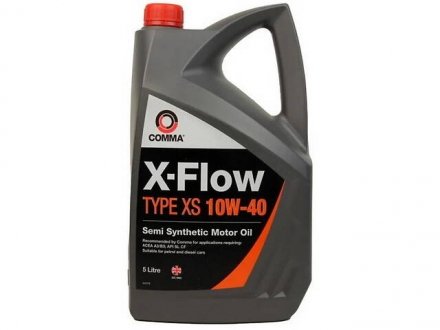 Олива моторна 10W40 X-Flow Type XS 5 л COMMA XFXS5L (фото 1)
