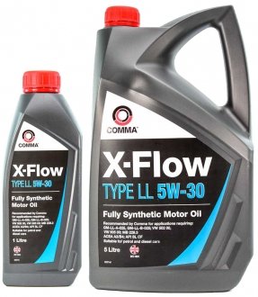 Олива моторна X-Flow Type LL 5W-30 1 л COMMA XFLL1L