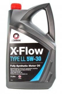 Олива моторна X-Flow Type LL 5W-30 5 л COMMA XFLL5L
