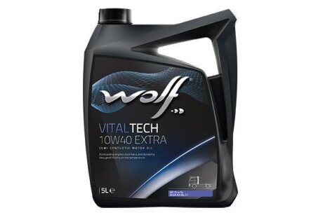 VITALTECH 10W40 EXTRA 5Lx4 WOLF 8337314 (фото 1)