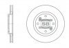 Гальмівний диск передній SANGSIN BRAKE HI-Q SD5001 (фото 1)