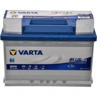 Акумулятор 6 CT-70-R Blue Dynamic EFB VARTA 570500076 (фото 1)
