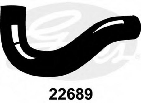 Патрубок 4275- GT GATES 22689 (фото 1)