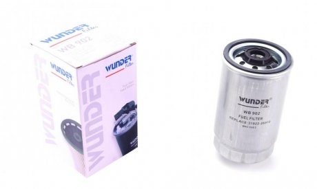 Фільтр паливний Hyundai Accent 1.5 CRDI/Kia Sorento 2.0-2.5 CRDI FILTER WB 902 WUNDER WB-902