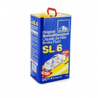 Тормозная жидкость SL.6 DOT 4 5л ATE 03.9901-6403.2 (фото 1)