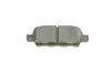 Комплект тормозных колодок, дисковый тормоз BOSCH 0986494861 (фото 8)