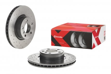 Тормозной диск BREMBO 09.B570.1X (фото 1)