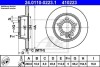 Диск тормозной 24.0110-0223.1 ATE 24011002231 (фото 1)