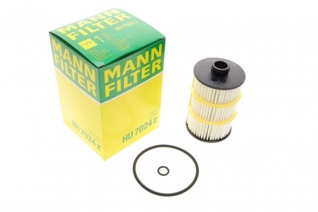 Фільтр оливний MANN-FILTER MANN (Манн) HU7024Z