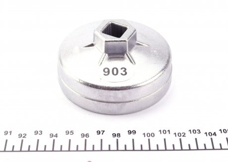 Ключ для зняття масляного Фільтра (74x14mm) JBM 11385 (фото 1)