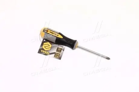 Отвертка крестовая : "Philips" PH2 х 100 мм. Cr-V [12/36/144](про-во VOREL) YATO 60966