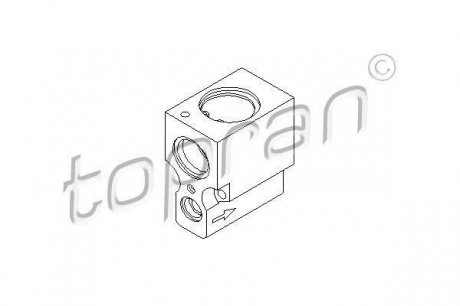 Клапан расширительный (кондиционер) TOPRAN 108924 (фото 1)