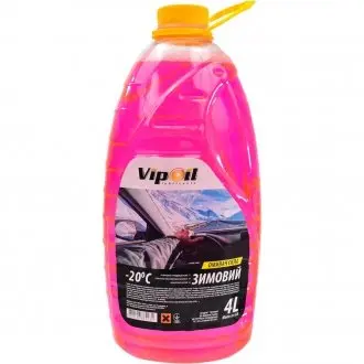 Омивач скла зимовий bubble gum 4 л VIPOIL 0340349