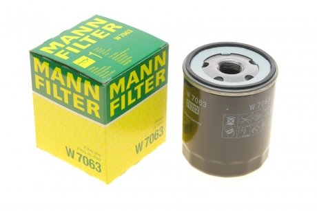 Фильтр масляный -FILTER W 7063 MANN (Манн) W7063 (фото 1)