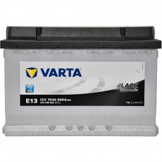 Акумулятор 6 CT-70-R Black Dynamic VARTA 570409064 (фото 1)