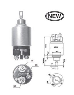 Соленоид стартера MAGNETI MARELLI 940113050543