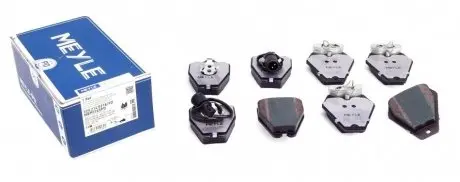 Колодки тормозные MEYLE 025 214 5218/PD