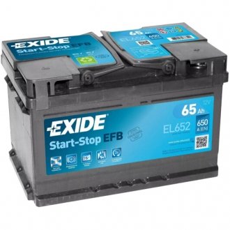 Акумулятор 6 CT-65-R Start-Stop EFB EXIDE EL652