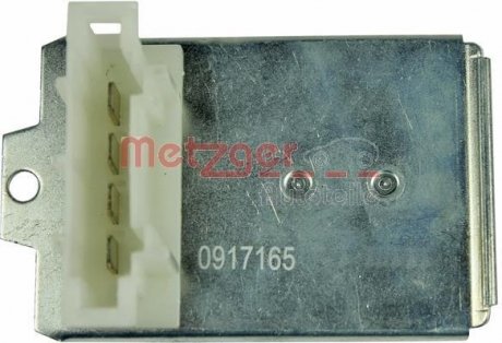 Резистор вентилятора пічки METZGER 0917165 (фото 1)