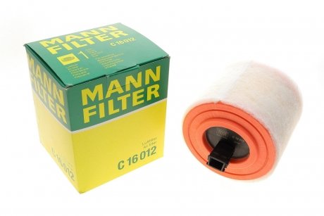 Фильтр воздушный -FILTER C 16012 MANN (Манн) C16012 (фото 1)