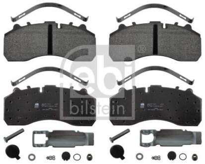 Комплект тормозных накладок с дополнительными материалами FEBI 16666