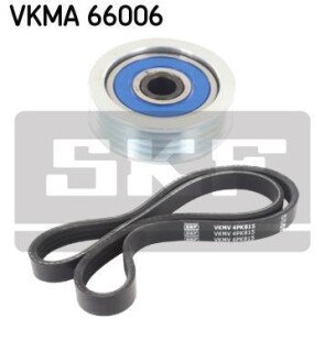 Поликлиновой ременный комплект SKF VKMA 66006