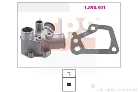 FIAT Термостат REGATA 1.7D 85- 80 EPS 1.880.125