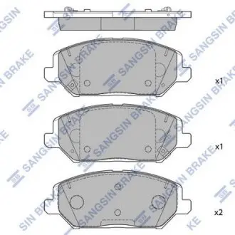 Тормозные колодки SANGSIN HI-Q SP4242