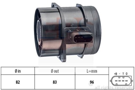 Расходомер воздуха EPS 1991359