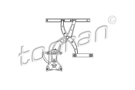 Стеклоподъемник TOPRAN 110557
