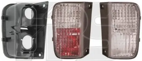 Ліхтар задній TYC FP 6062 F12-T