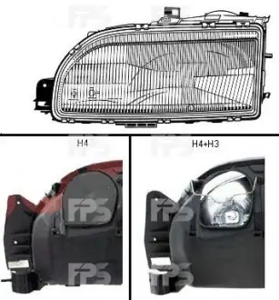 Фара передняя TYC FP 2551 R2-T