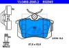 Гальмівні колодки, дискові 13.0460-2845.2 ATE 13046028452 (фото 1)