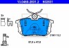 Гальмівні колодки, дискові 13.0460-2831.2 ATE 13046028312 (фото 1)