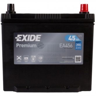 Акумулятор 6 CT-45-R Premium EXIDE EA456 (фото 1)