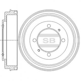 Диск тормозной HI-Q SD4318