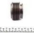 Шків колінвалу + шків генератора VW LT/T4/Crafter 2.5TDI IJS GROUP 17-1029KIT A (фото 4)