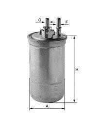 Фiльтр палива UNIFLUX FILTERS XN271