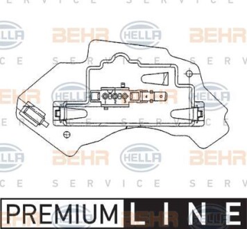 Регулятор HELLA 5HL 351 321-131