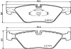 Тормозные колодки перед. BMW 5 (F10) 10- (ATE) PAGID 8DB355014-351 HELLA 8DB 355 014-351 (фото 2)