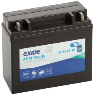 Акумулятор 6 CT-18-R AGM Ready EXIDE AGM12-18