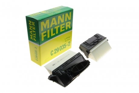 Фильтр воздушный MB E-CLASS (W212), S-CLASS (W221) 300-350 CDI, BlueTEC 09- (2шт.) -FILTER MANN (Манн) C29035-2 (фото 1)