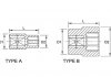 Головка торцевая длинная 1/2" 26мм TOPTUL BAEE1626 (фото 3)