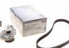 Комплект ГРМ, пас+ролик+помпа HEPU PK10580 (фото 1)